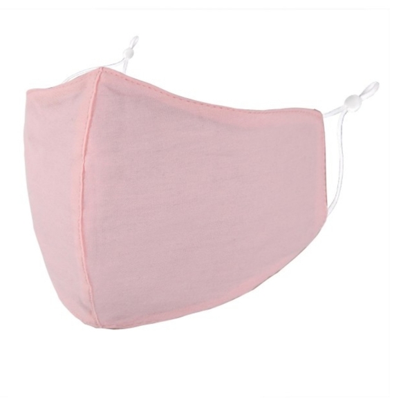 Accessories - Washable Cotton Mask. 4pk Dusty Pink 4/$16
